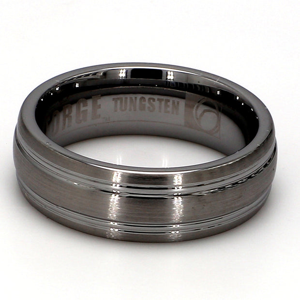 Comfort-Fit Mixed Plain Metal Band