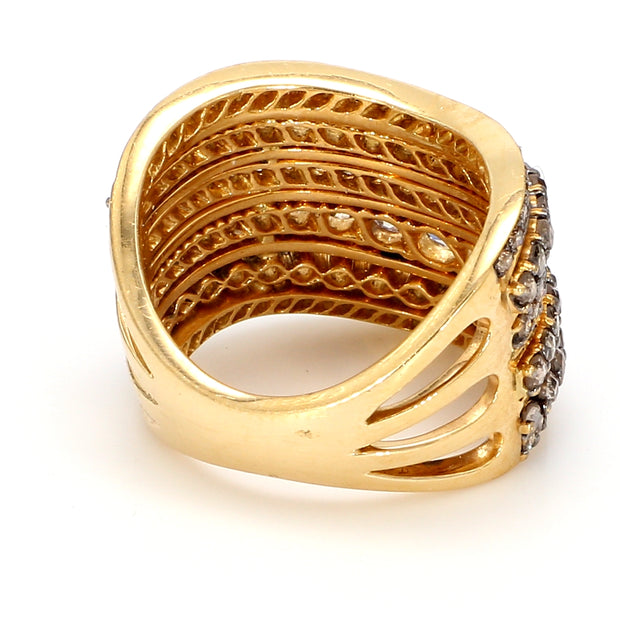 Multi-Band Diamond Fashion Ring