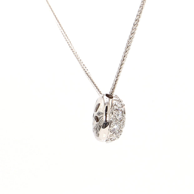Silk Diamond Necklace