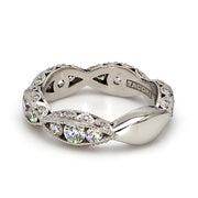 TACORI Classic Crescent Side Profile Eternity Band