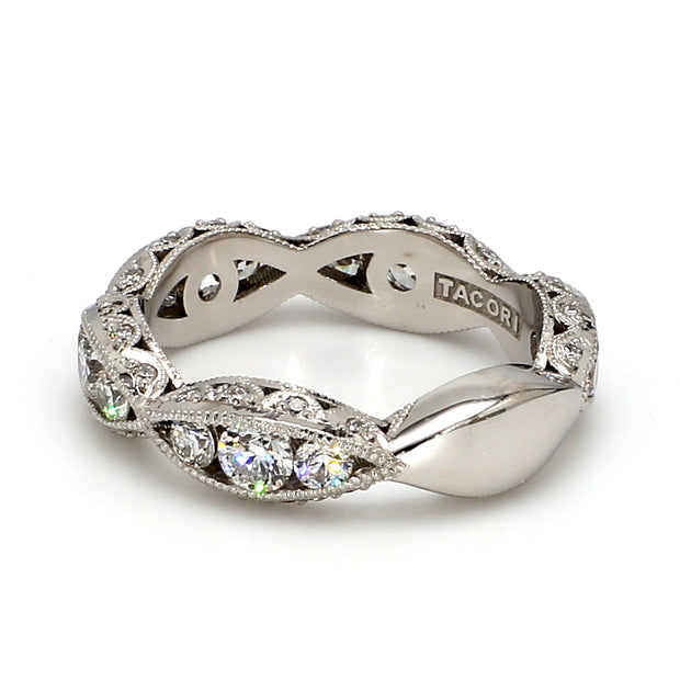 TACORI Classic Crescent Side Profile Eternity Band
