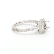 Halo Engagement Ring
