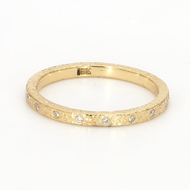 Hammered Eternity Band