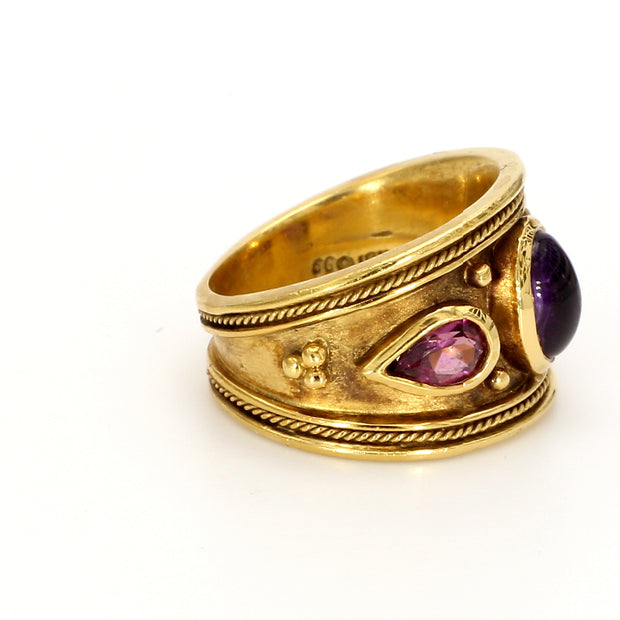 Royal Gemstone Fashion Ring