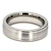 Comfort-Fit Mixed Plain Metal Band