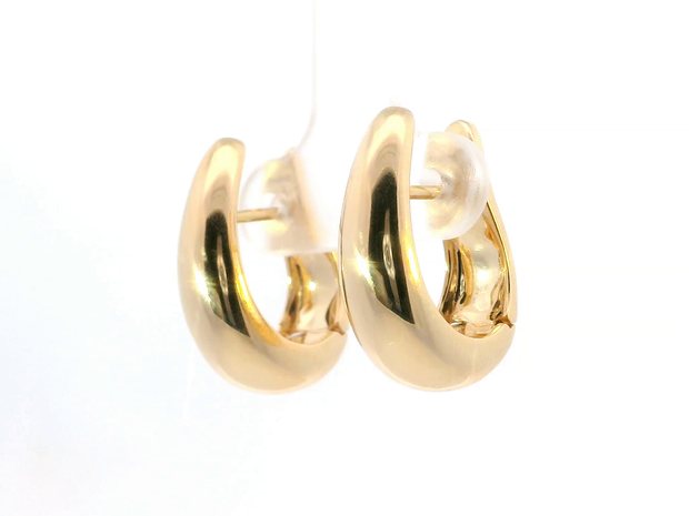Teardrop Hoop Earrings