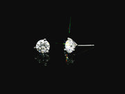Platinum Lab-Grown Diamond Martini Studs 1.40CTW