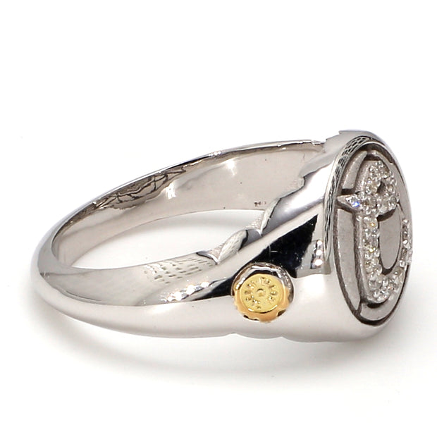 Signet-A Diamond Fashion Ring