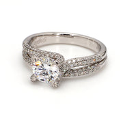 Pave Engagement Ring