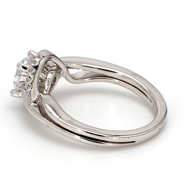 Halo Engagement Ring