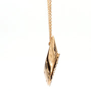 Shadow Box Diamond Necklace