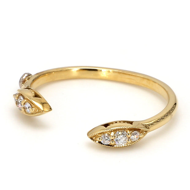 Open Diamond Fashion Ring