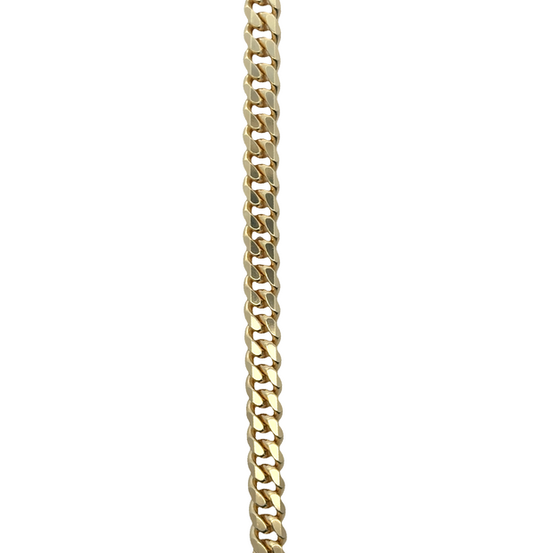Gent's 14K Yellow Gold Curb Bracelet