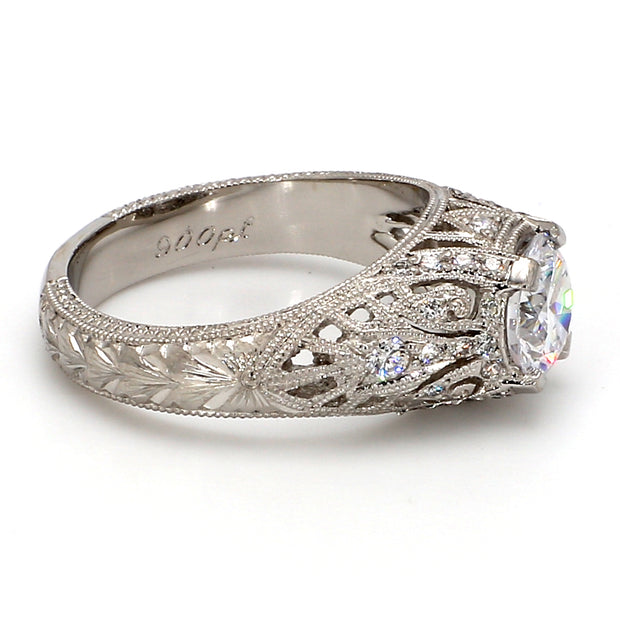 Pave Engagement Ring