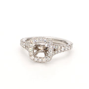 Halo Engagement Ring