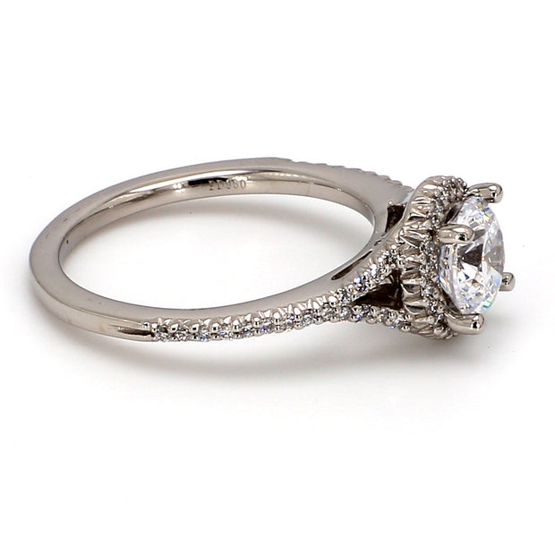 Halo Engagement Ring