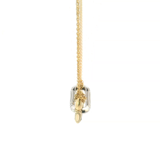 Tacori Two-Tone Double Link Pendant