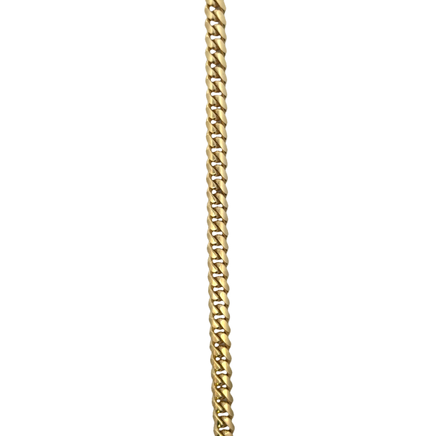 Gent's 14K Yellow Gold Miami Cuban Curb Bracelet