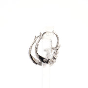 Fleur-de-Lis Diamond Earrings