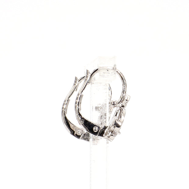 Fleur-de-Lis Diamond Earrings