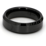 Comfort-Fit Polished Plain Metal Band