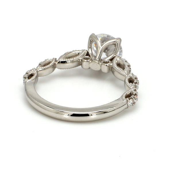 Pave Engagement Ring