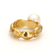 Floral Gemstone Fashion Ring