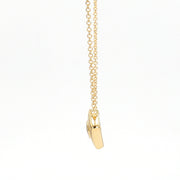 Offset Square Diamond Necklace