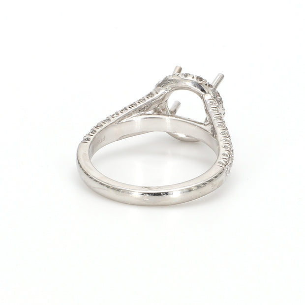 Halo Engagement Ring