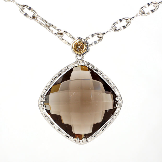 TACORI Smokey Quartz Pendant Necklace