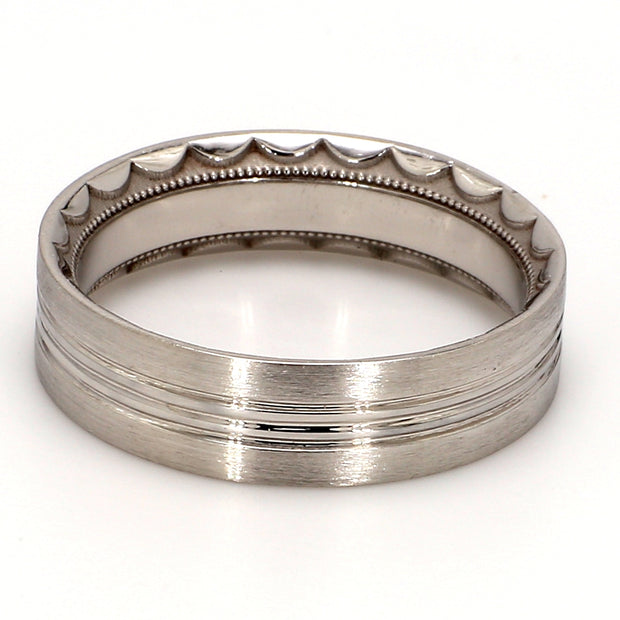 TACORI Satin Finish Wedding Band