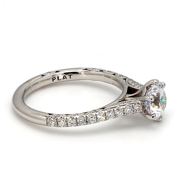 TACORI Crescent Solitaire Engagement Ring
