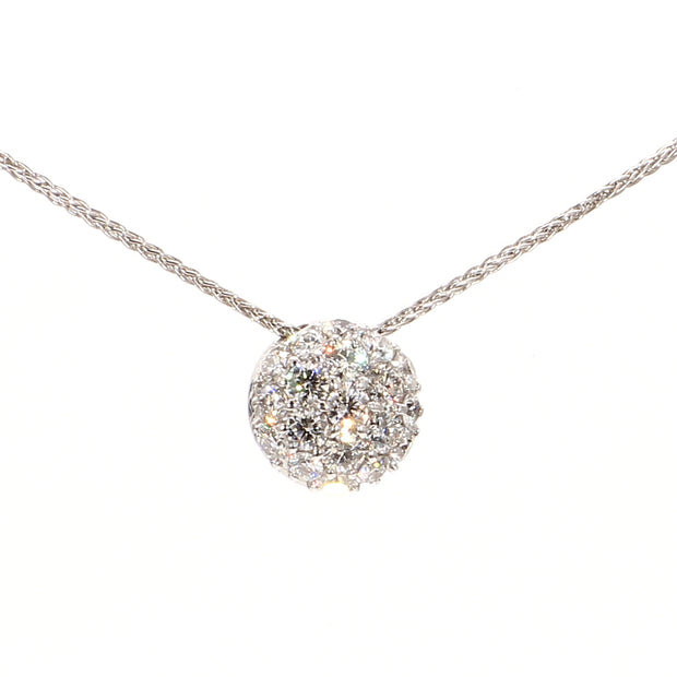 Silk Diamond Necklace