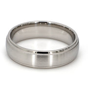 Cobalt White Metal Gent's Band by Ritani