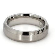 Comfort-Fit Mixed Plain Metal Band