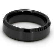 Comfort-Fit Polished Plain Metal Band