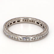 TACORI Classic Crescent Channel-Set Side Profile Eternity Band