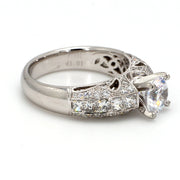 Pave Engagement Ring