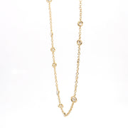 Diamond Station Necklace