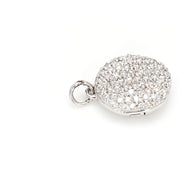 Exquisite Pave Diamond Locket