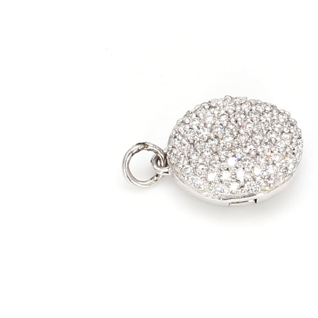 Exquisite Pave Diamond Locket