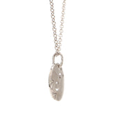 Signet-J Diamond Necklace