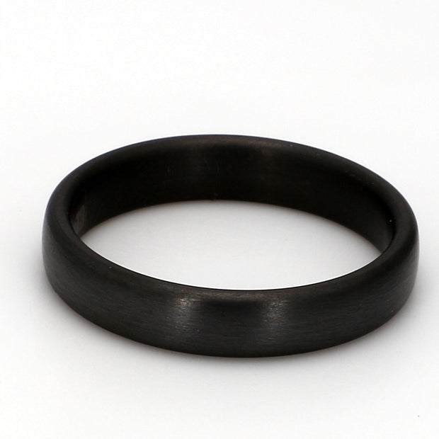 Comfort-Fit Matte Plain Metal Band