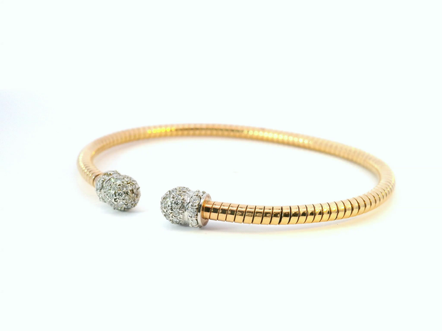 Open-Ended Diamond Bracelet