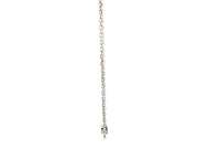 Sliding Diamond Pendant Necklace