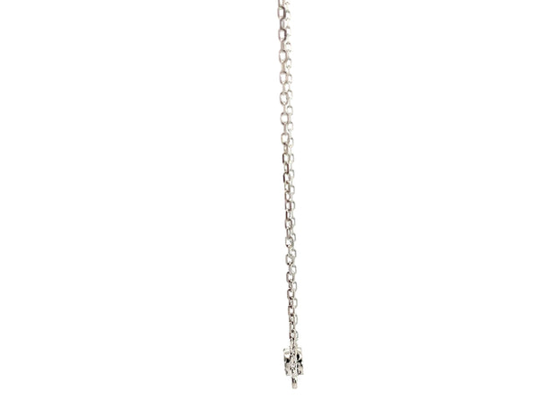 Sliding Diamond Pendant Necklace