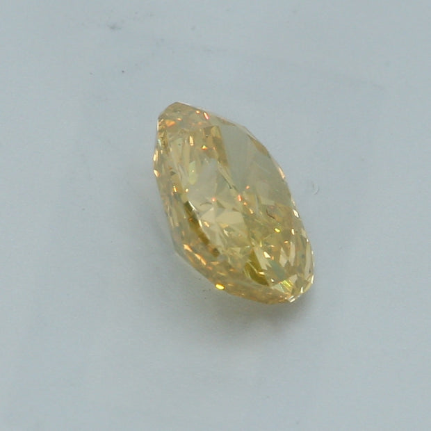 Loose Natural 1.00ct cushion Orange Diamond