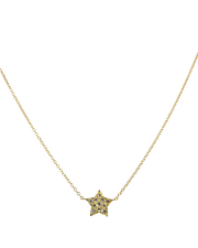 Pave Star Necklace