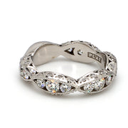 TACORI Classic Crescent Side Profile Eternity Band