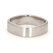 European-Shank Matte Plain Metal Band